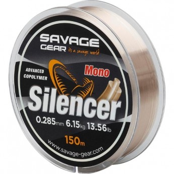 Леска SAVAGE GEAR Silencer Mono 150м 0,285мм