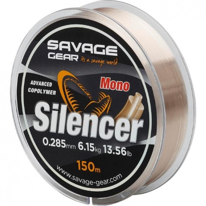Леска SAVAGE GEAR Silencer Mono 150м 0,285мм 72257
