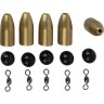 Набор оснастки SAVAGE GEAR Brass Bullet Kit's 10g 4pcs 55155