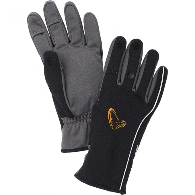 Перчатки SAVAGE GEAR Softshell Winter Glove L Black 76606