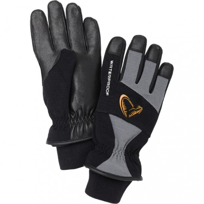 Перчатки SAVAGE GEAR Thermo Pro Glove L Grey/Black 76469