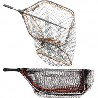 Подсачек телескопический SAVAGE GEAR Pro Tele Folding Rubber Large Mesh Landing Net L (65x50cm) Подсачек телескопический SAVAGE GEAR Pro Tele Folding Rubber Large Mesh Landing Net L (65x50cm)