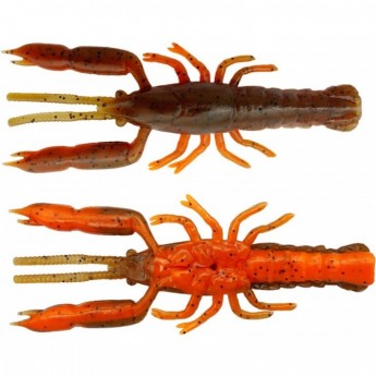 Приманка SAVAGE GEAR 3D Crayfish Rattling (6.7см) Brown Orange (упаковка - 8шт)