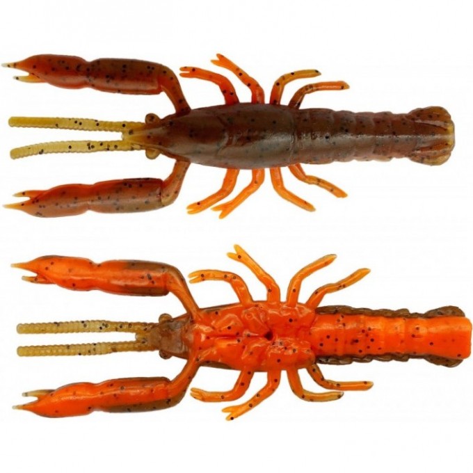 Приманка SAVAGE GEAR 3D Crayfish Rattling (6.7см) Brown Orange (упаковка - 8шт) 72595
