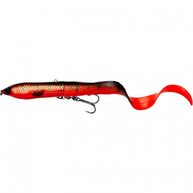 Приманка SAVAGE GEAR 3D Hard Eel 2+1 17cm 50g SS Red N Blackr 74135
