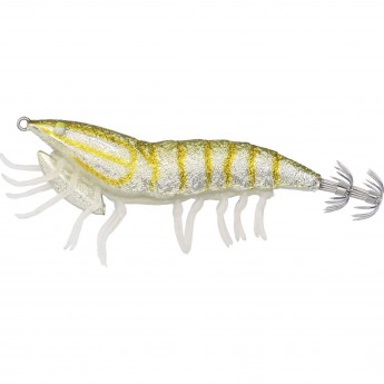 Приманка SAVAGE GEAR 3D Hybrid Shrimp Egi 7.5 12-Olive Glo Приманка SAVAGE GEAR 3D Hybrid Shrimp Egi 7.5 12-Olive Glo