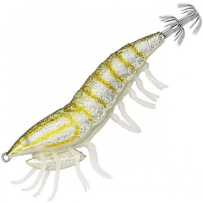 Приманка SAVAGE GEAR 3D Hybrid Shrimp Egi 9.2 12-Olive Glow 50716