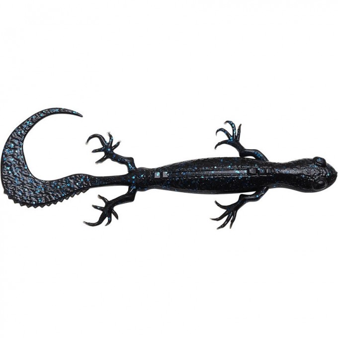 Приманка SAVAGE GEAR 3D Lizard 10см 5.5г Sinking Black & Blue 6pcs 77447