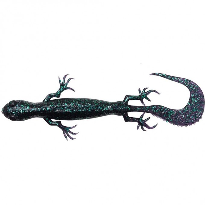 Приманка SAVAGE GEAR 3D Lizard 10см 5.5г Sinking Green Pumpkin Purple 6pcs 77450