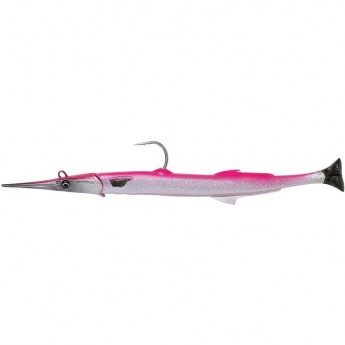 Приманка SAVAGE GEAR 3D Needlefish Pulsetail 23см 55г Sinking Pink/silver 2+1PCS Приманка SAVAGE GEAR 3D Needlefish Pulsetail 23см 55г Sinking Pink/silver 2+1PCS
