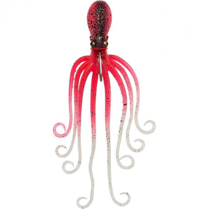 Приманка SAVAGE GEAR 3D Octopus 185g 20cm UV Pink Glow 63891