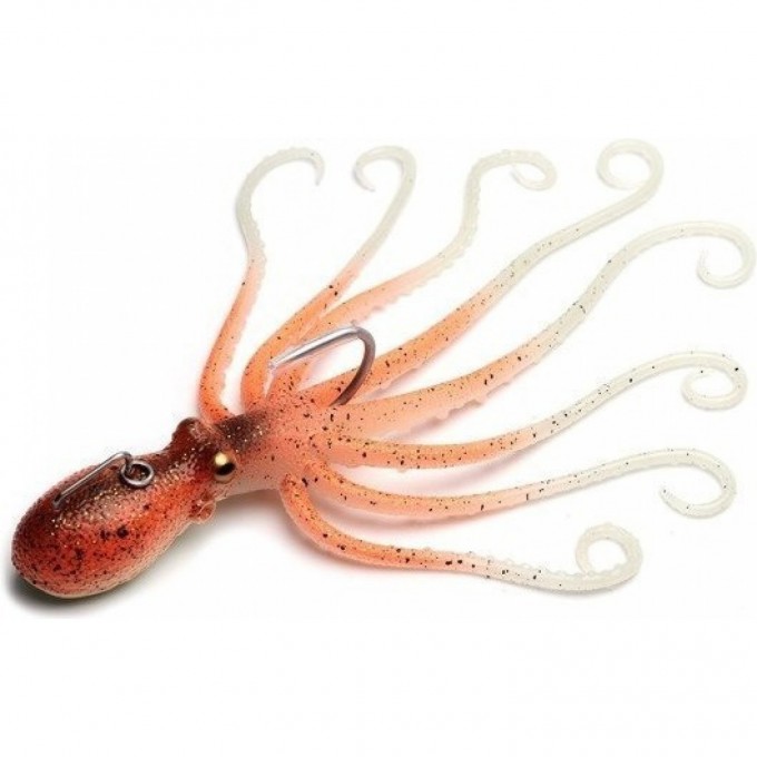 Приманка SAVAGE GEAR 3D Octopus 300g 22cm UV Orange Glow 63895