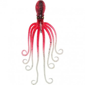 Приманка SAVAGE GEAR 3D Octopus 35g 10cm UV Pink Glow