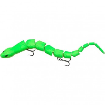 Воблер SAVAGE GEAR 3D Snake 30cm 57g Floating 03-Green Fluo