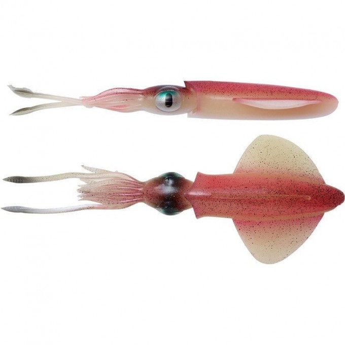 Приманка SAVAGE GEAR 3D Swim Squid 9.5cm 5g 4pcs Pink Glow 63856