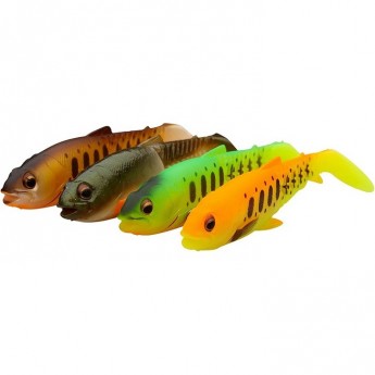Приманка SAVAGE GEAR Craft Cannibal Paddletail 10.5cm 12g Clear Water Mix 4pcs Приманка SAVAGE GEAR Craft Cannibal Paddletail 10.5cm 12g Clear Water Mix 4pcs