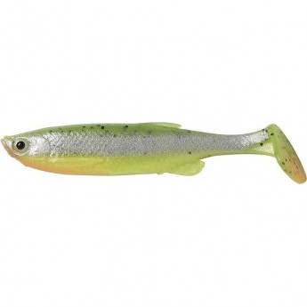 Приманка SAVAGE GEAR LB 3D Fat Minnow T-Tail 13cm 20g Bulk 40pcs Fluo Green Silver