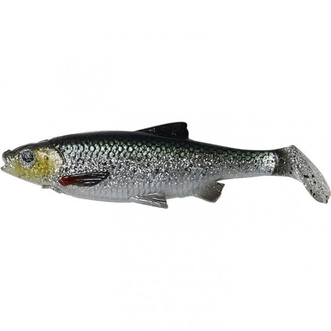 Приманка SAVAGE GEAR LB Roach Paddle Tail 12,5cm 1шт Green Silver 63789-001