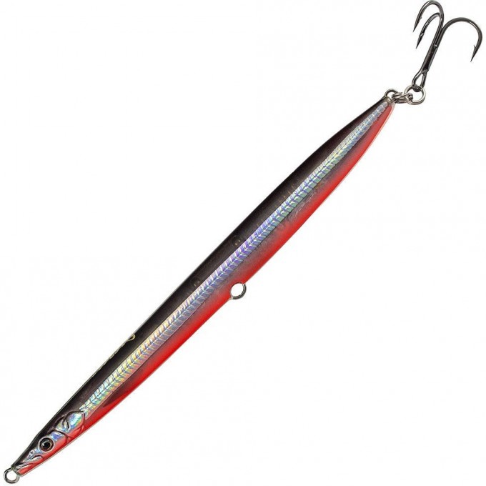 Приманка SAVAGE GEAR Sandeel Pencil 125 19g 10-Black&Red UV 63828