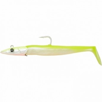 Приманка SAVAGE GEAR Sandeel V2 12см 22г Sinking Lemon Back 2+1 Приманка SAVAGE GEAR Sandeel V2 12см 22г Sinking Lemon Back 2+1