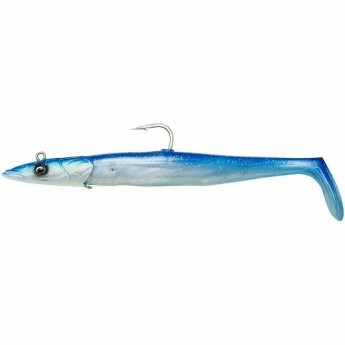 Приманка SAVAGE GEAR Sandeel V2 14см 33г Sinking Blue Pearl Silver 2+1 Приманка SAVAGE GEAR Sandeel V2 14см 33г Sinking Blue Pearl Silver 2+1