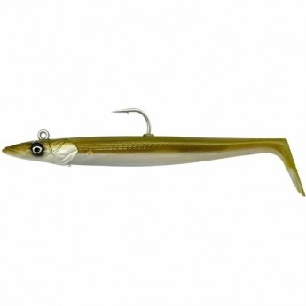 Приманка SAVAGE GEAR Sandeel V2 14см 33г Sinking Khaki 2+1 Приманка SAVAGE GEAR Sandeel V2 14см 33г Sinking Khaki 2+1