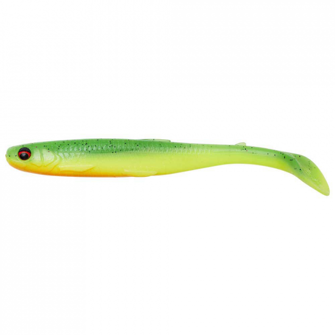 Приманка SAVAGE SLENDER SCOOP SHAD 11cm 7g 1шт Green Yellow 74265-001