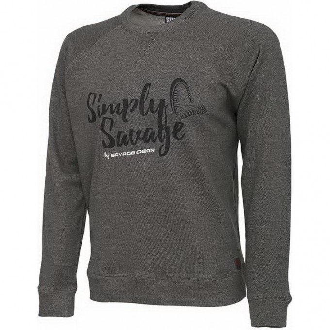 Свитер SAVAGE GEAR Simply Savage Sweater Melange Grey XXL 59142