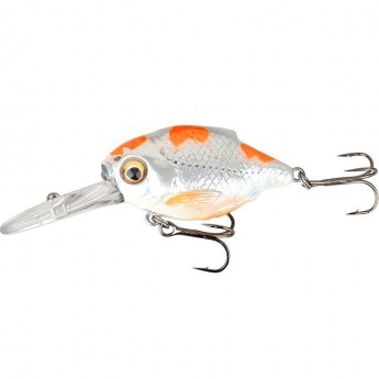Воблер SAVAGE GEAR 3D Crucian Crank 34 3.4cm 3.4g SF DR 03-Pearl White Silver Воблер SAVAGE GEAR 3D Crucian Crank 34 3.4cm 3.4g SF DR 03-Pearl White Silver