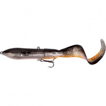 Воблер SAVAGE GEAR 3D Hard Eel Tail Bait 17cm 40g SS 01-Dirty Silver