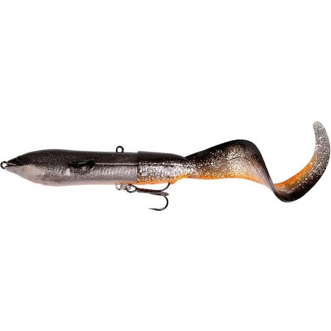 Воблер SAVAGE GEAR 3D Hard Eel Tail Bait 17cm 40g SS 01-Dirty Silver 48536