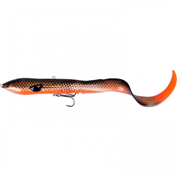 Воблер SAVAGE GEAR 3D Hard Eel Tail Bait 17cm 40g SS 09-Red copper Black 50257