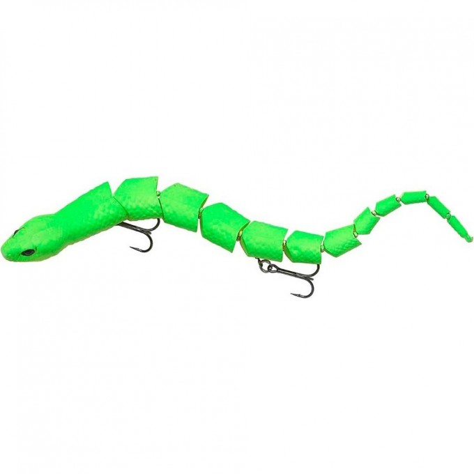 Воблер SAVAGE GEAR 3D Snake 30cm 57g Floating 03-Green Fluo 62012