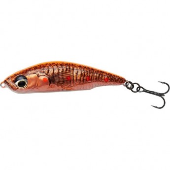 Воблер SAVAGE GEAR 3D Sticklebait Pencil 6.5см 10.5г Sinking Fluo Orange Copper