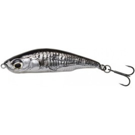 Воблер SAVAGE GEAR 3D Sticklebait Pencil 7.5см 17г Sinking Black Silver