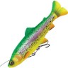 Воблер SAVAGE GEAR 4D Linethru Pulse Tail Trout 16см 51г Slow Sinking Firetrout 73995