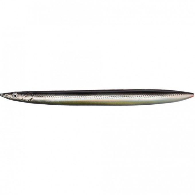 Воблер SAVAGE GEAR Line Thru Sandeel 110mm 15g 04-Black Silver 62185